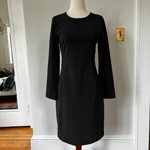 Of Mercer Black Long Sleeve Sheath Dress – Size Small